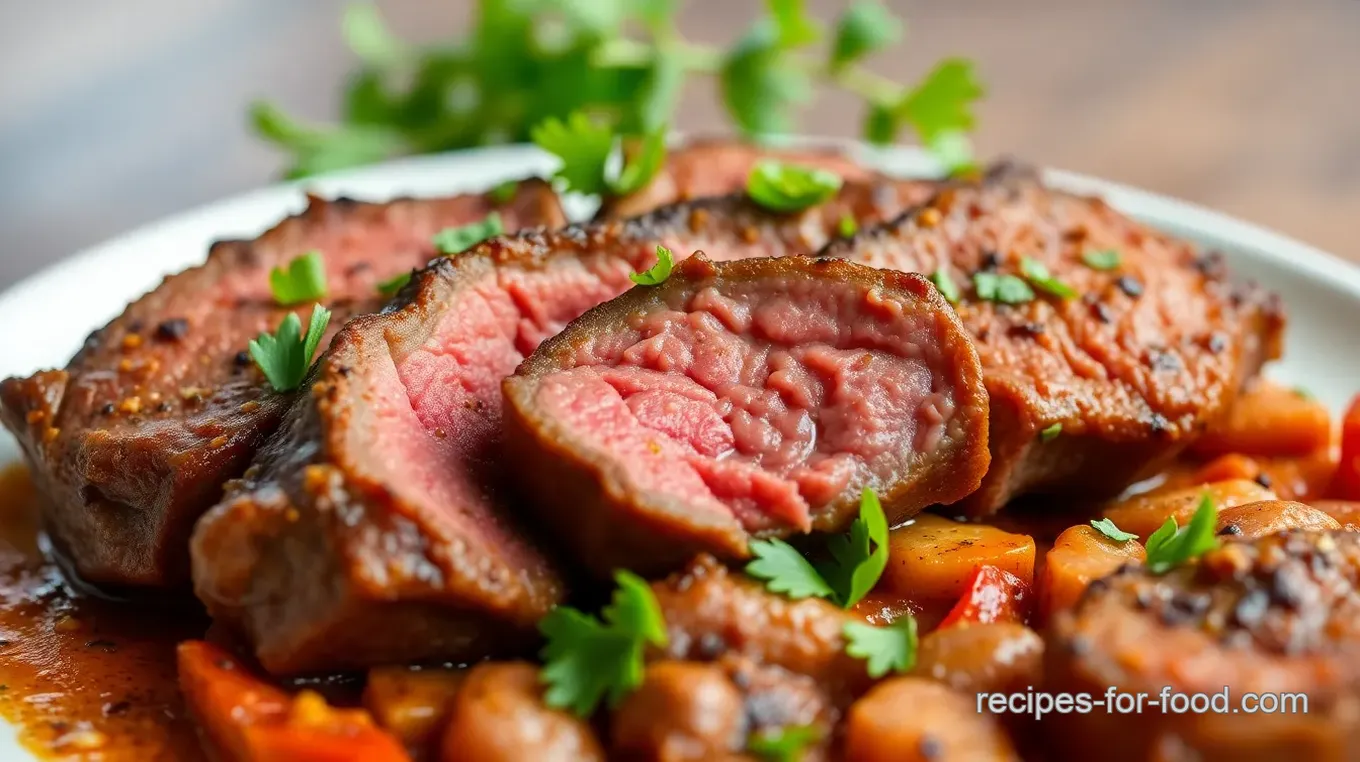 Air Fryer Beef Chuck Roll Steak