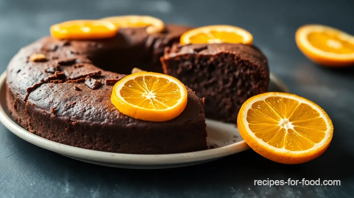 Prolific Oven Chocolate Orange Almond Cake