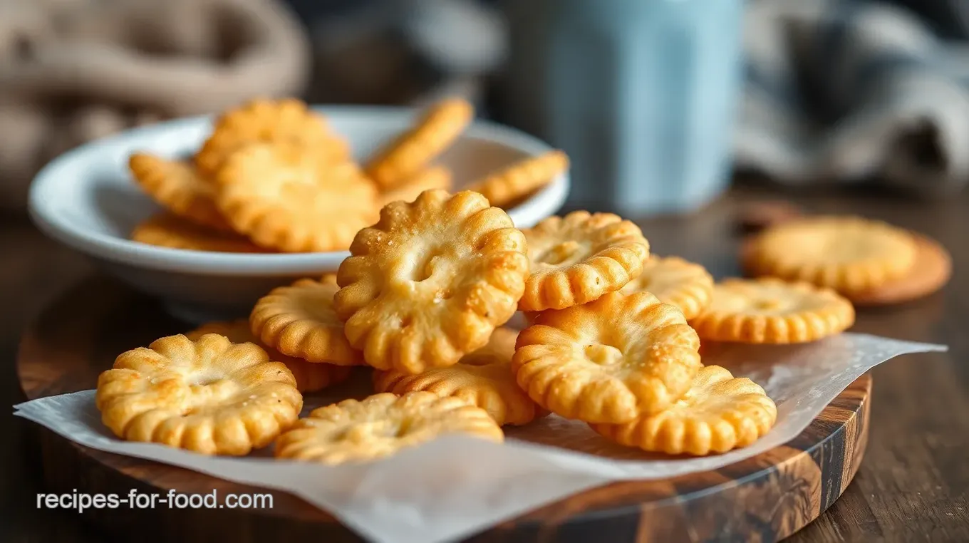 Oven-Baked Seasoned Oyster Crackers