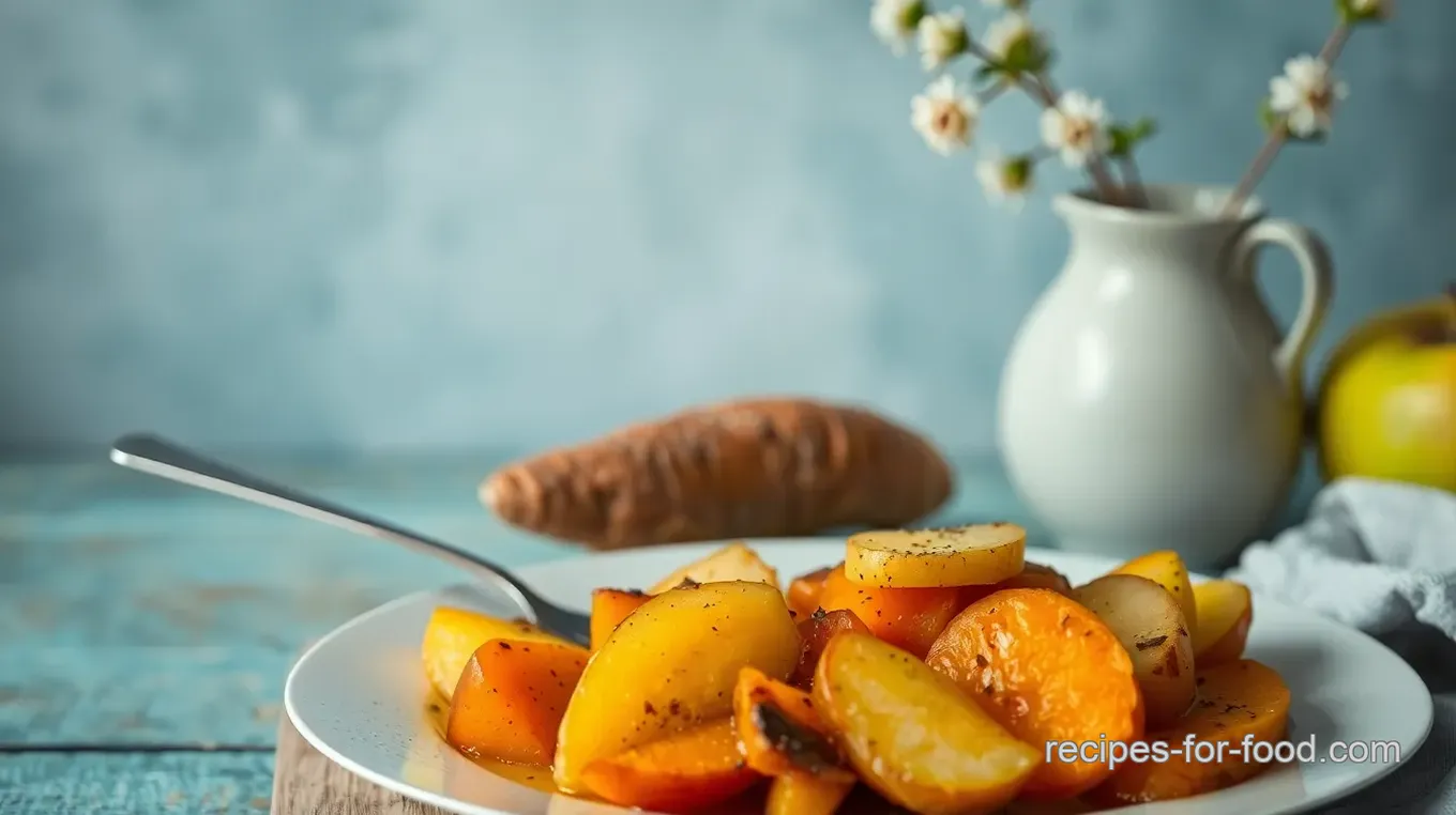 Paleo Sweet Potato Apple Breakfast Bake