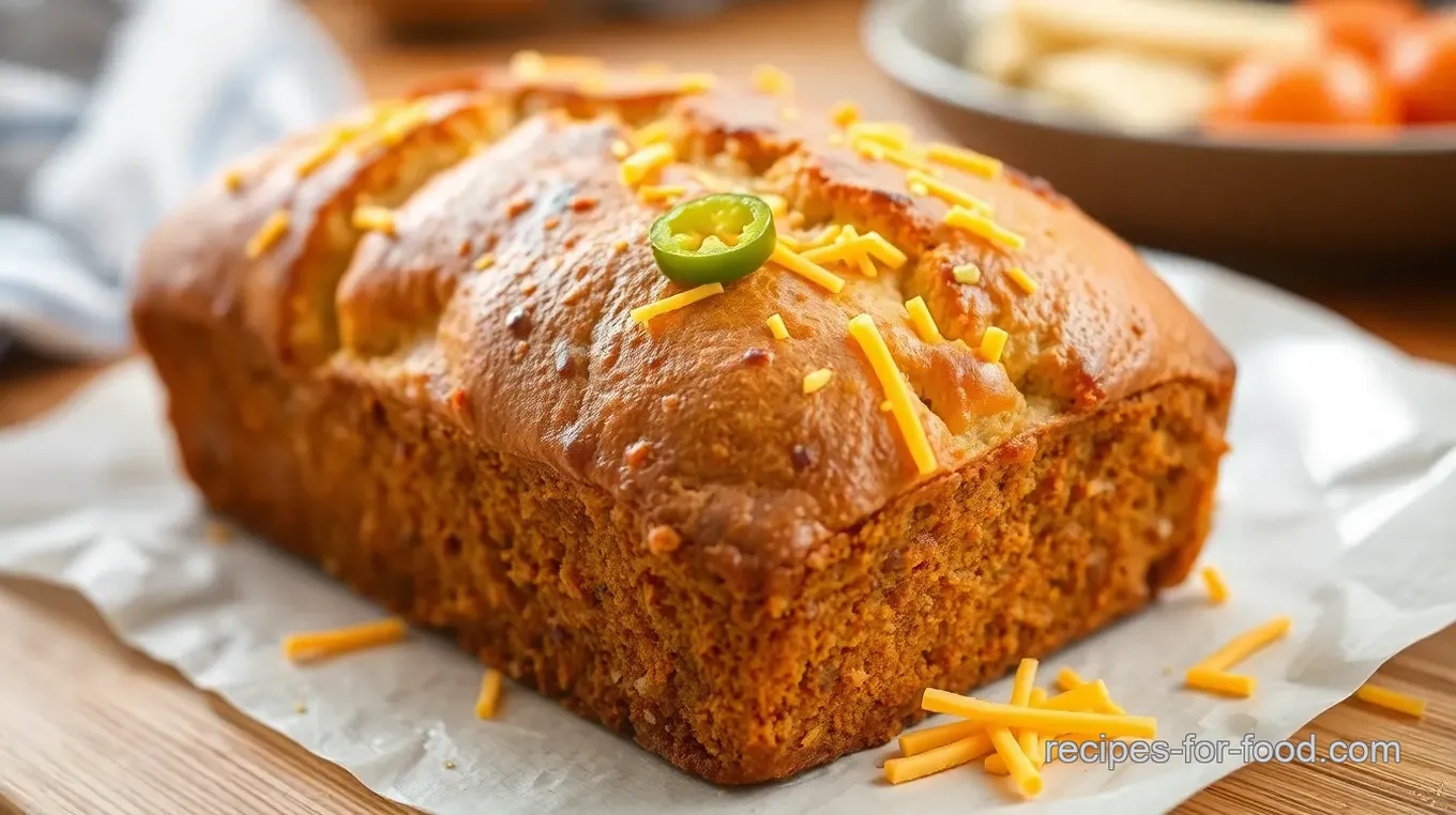 Vegan Jalapeño Cheddar Artisan Bread