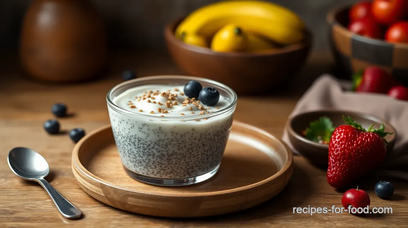 Chia Seed Breakfast Pudding Delight