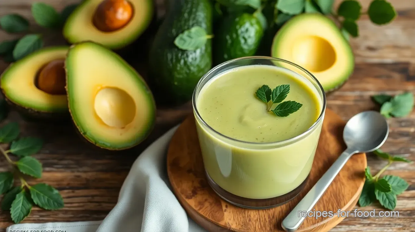 Chilled Avocado Soup