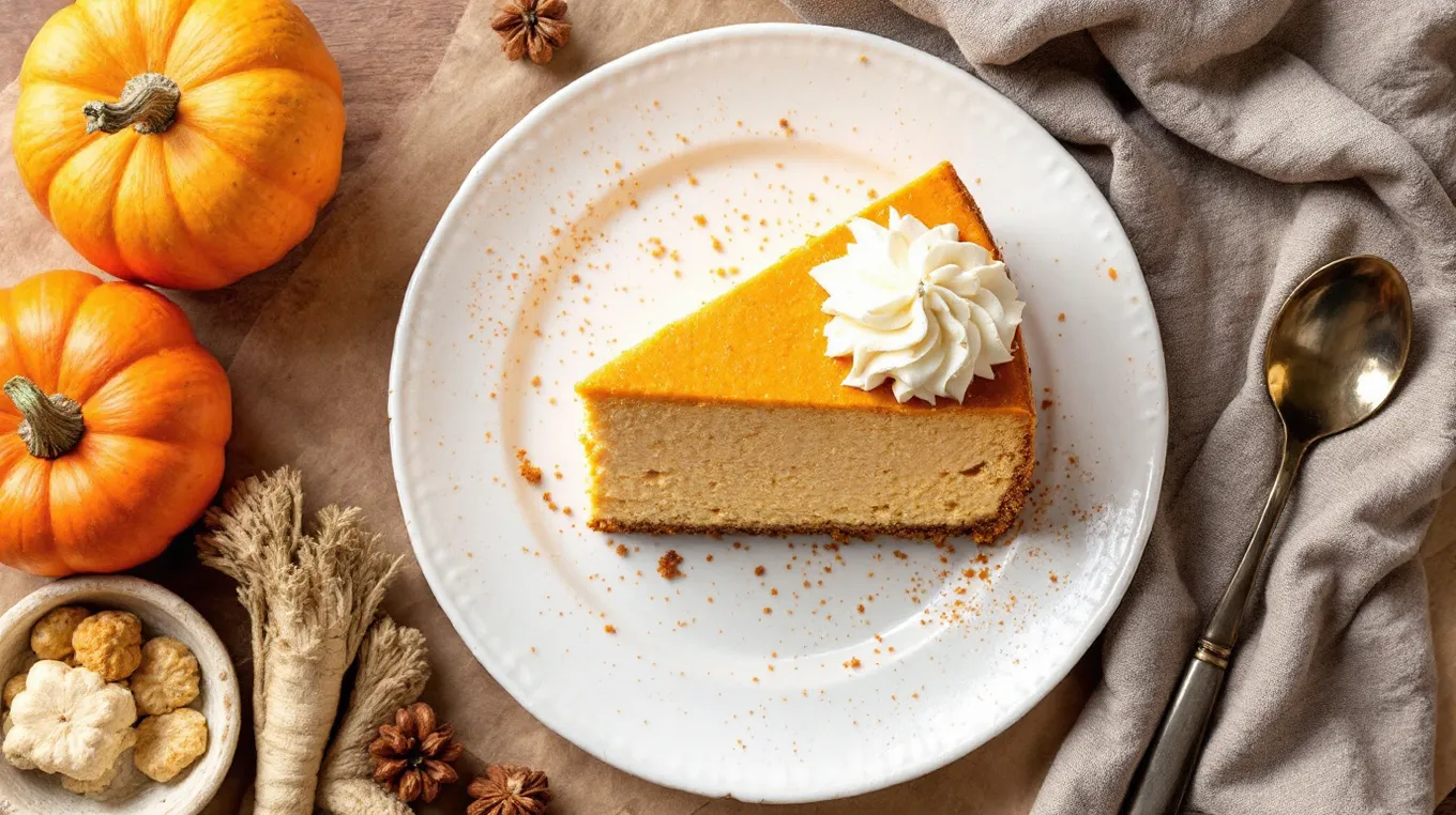 Baked Pumpkin Cheesecake: Rich & Creamy Experience