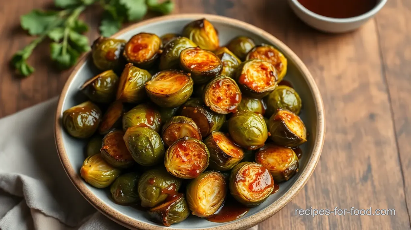 Miso-Glazed Brussels Sprouts