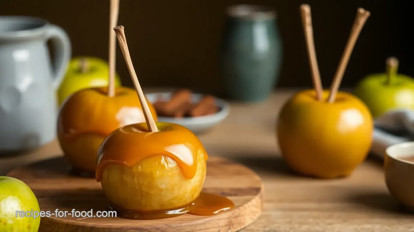 Raw Caramel Apples: Healthy No-Bake Treats