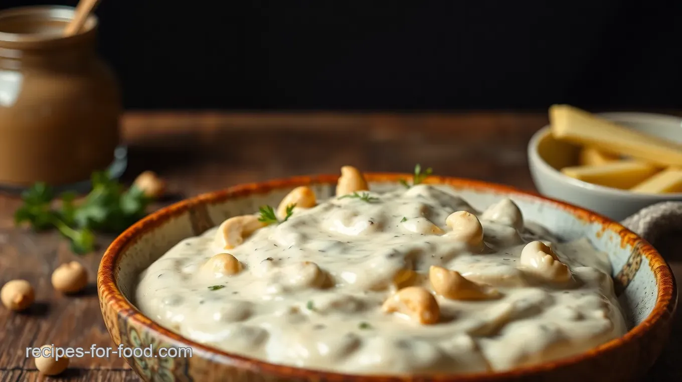 Delicious Vegan Alfredo Sauce