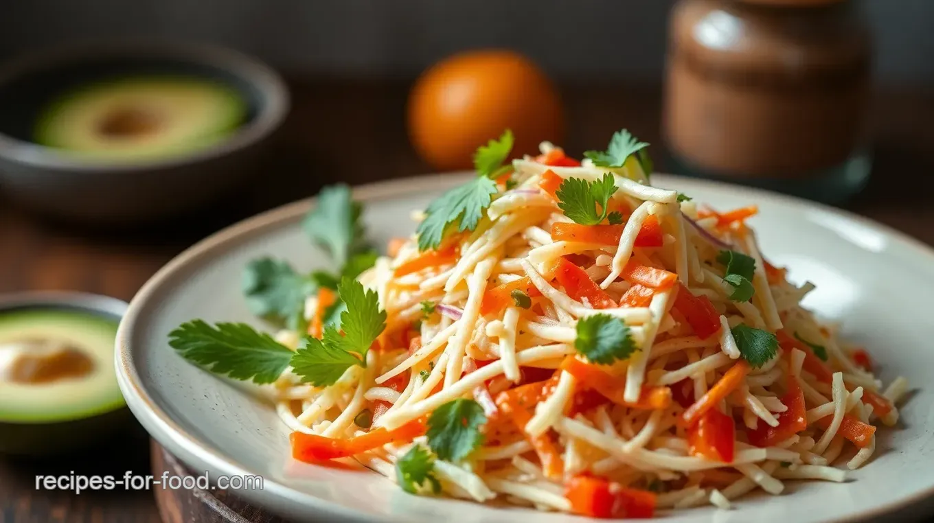 Easy Mexican Coleslaw with Fresh Flavors