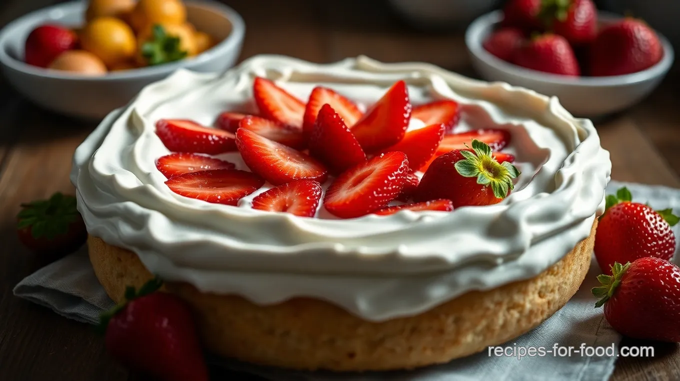 Good Humor Strawberry Shortcake Cake