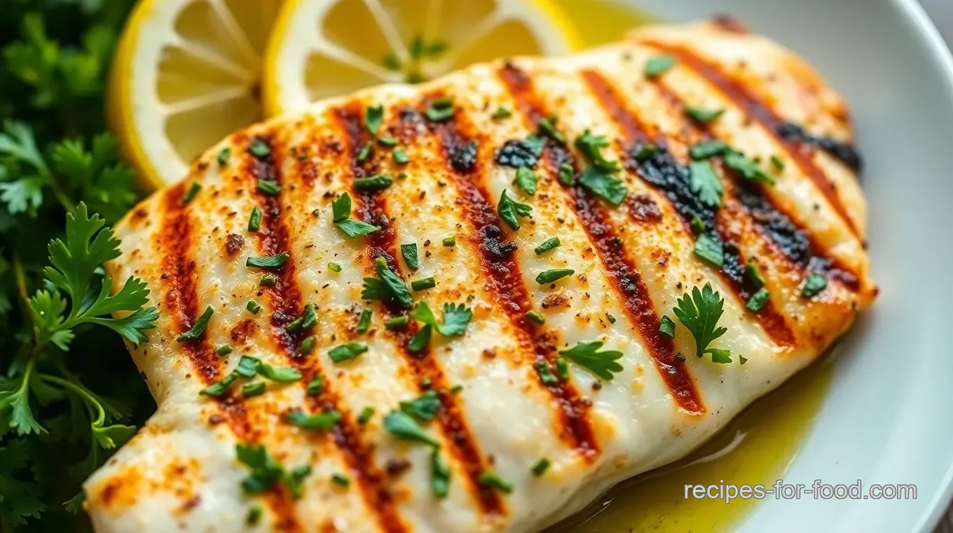 Grilled California Corbina with Fresh Herbs