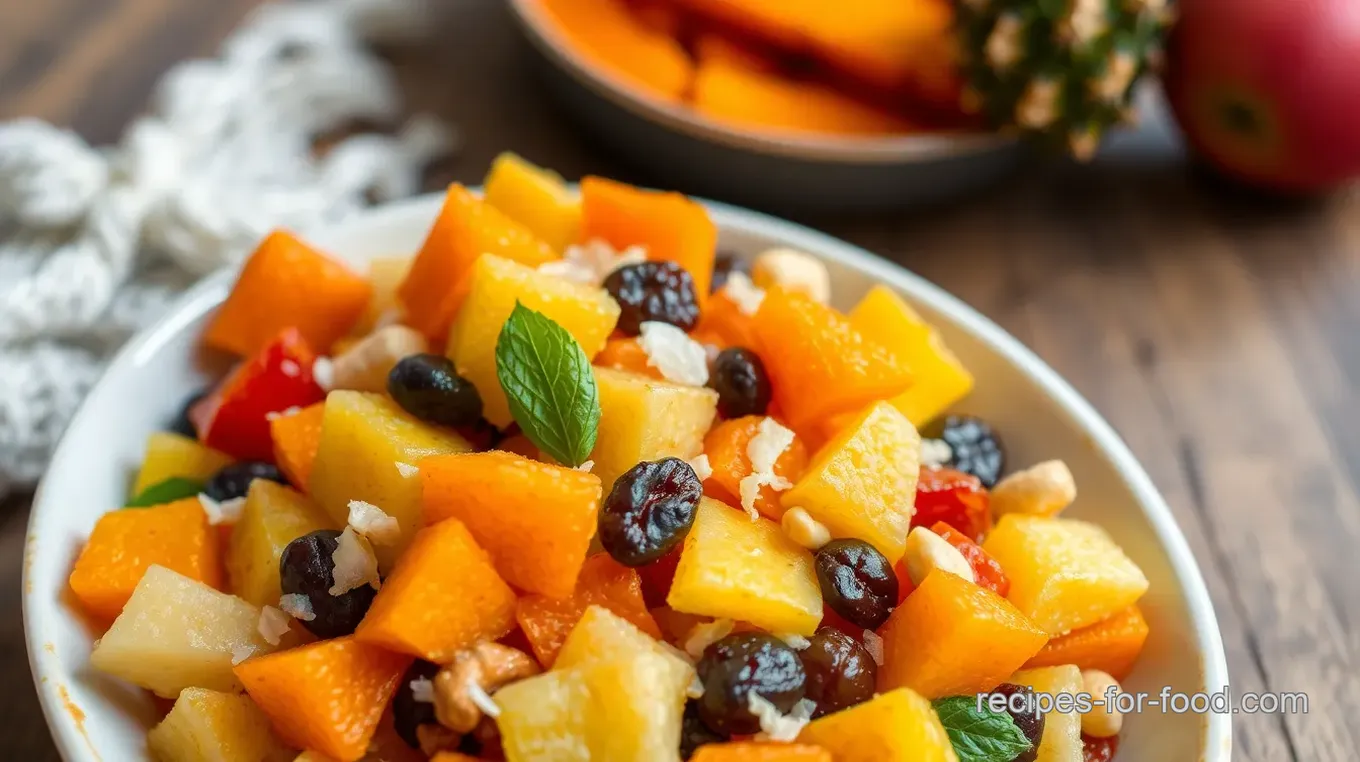 Dried Tropical Fruit Salad