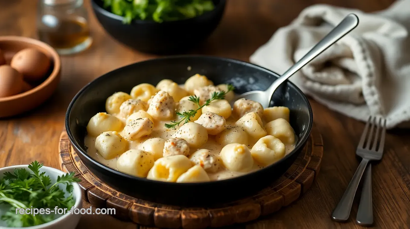 Creamy Chicken Gnocchi