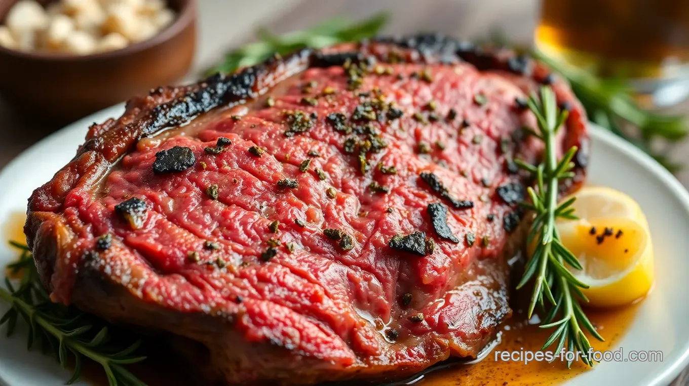 Rib Eye Roast Recipe