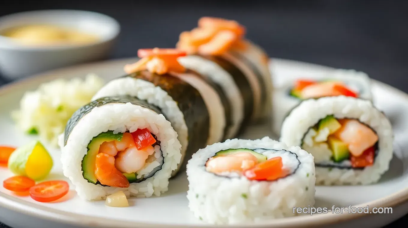 Low Sodium Sushi Rolls