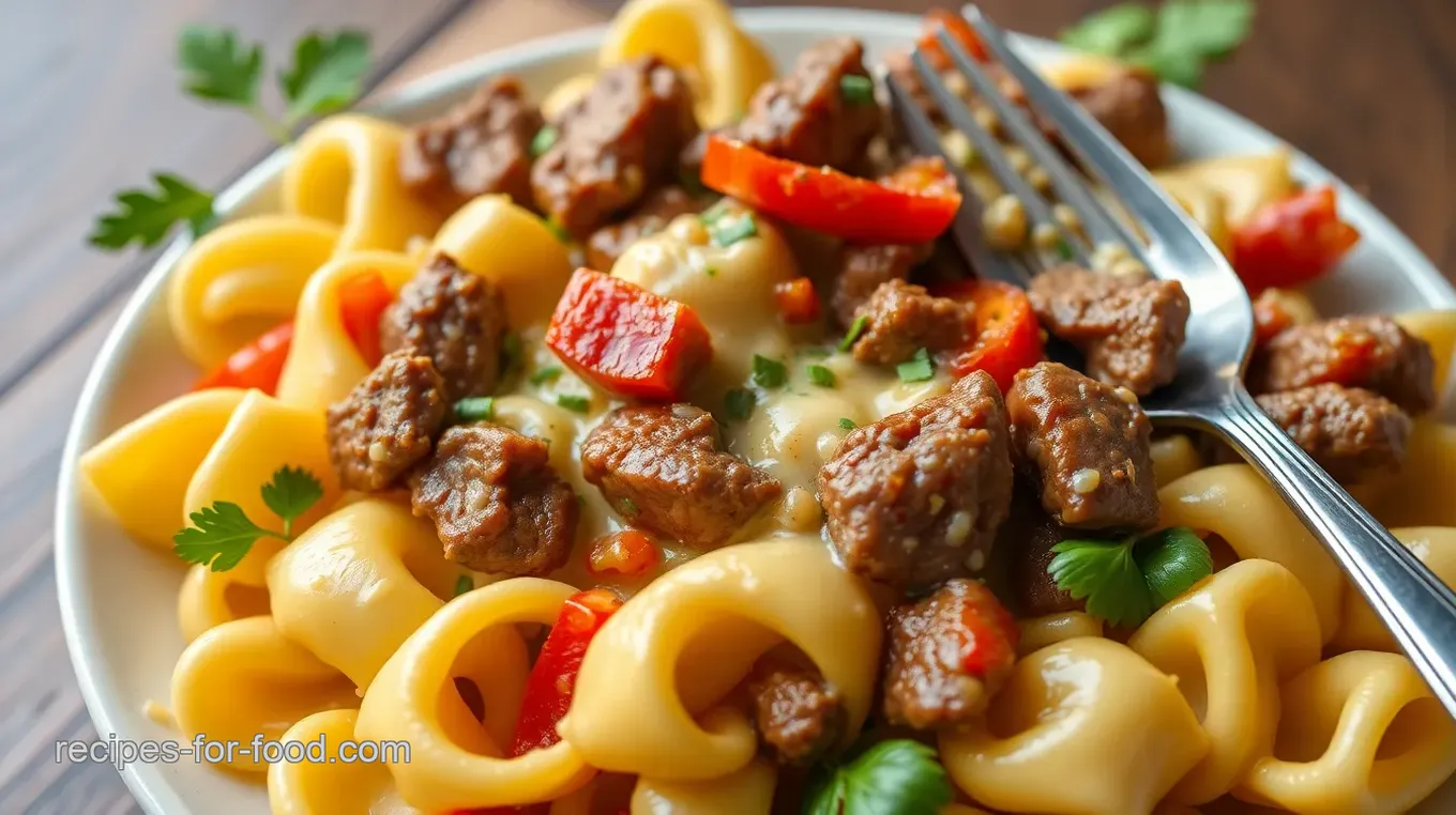 Philly Cheesesteak Tortellini