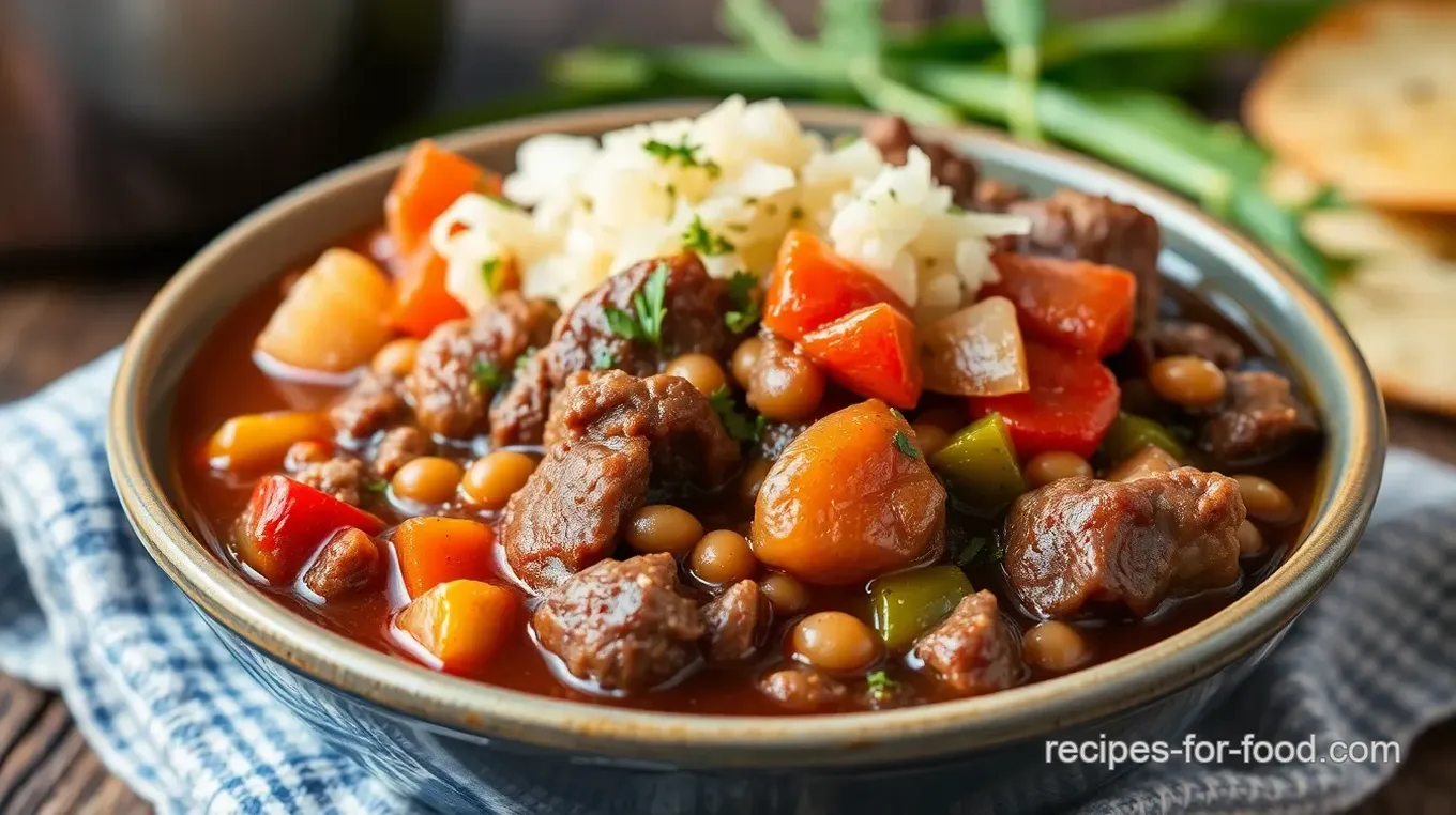 Venison Deer Camp Chili