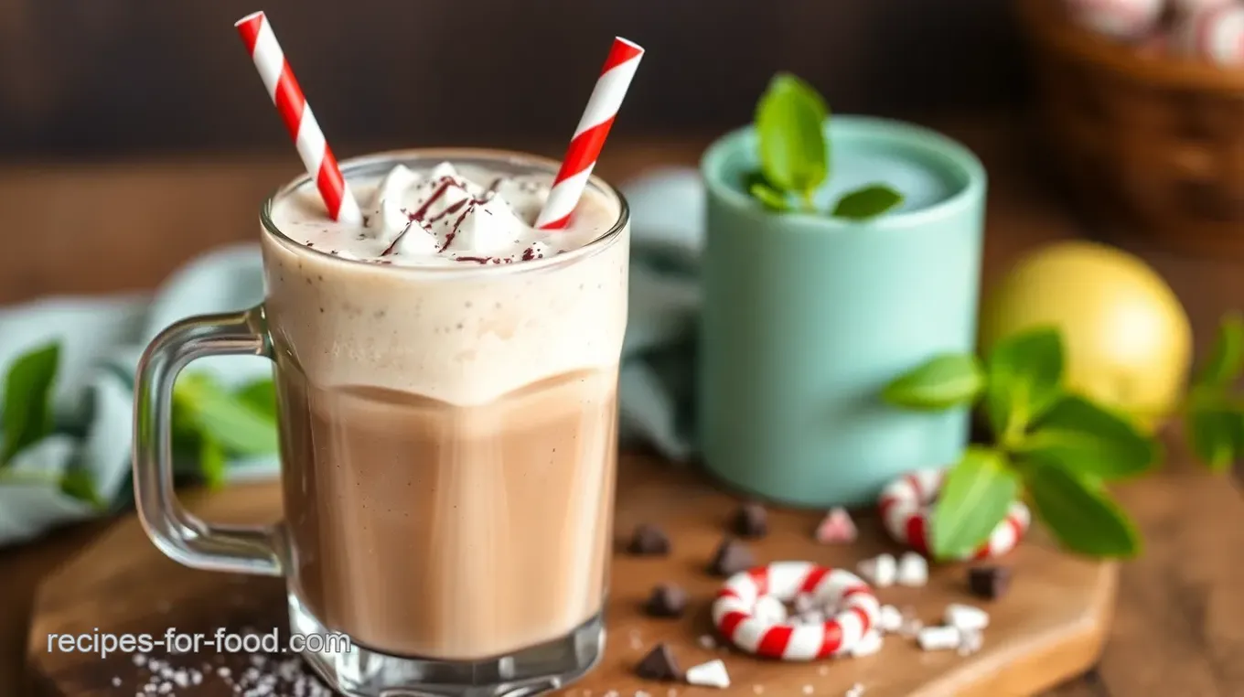 Paleo Iced Peppermint Mocha Recipe