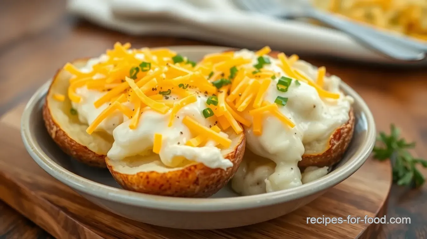 Make-Ahead Twice-Baked Potatoes