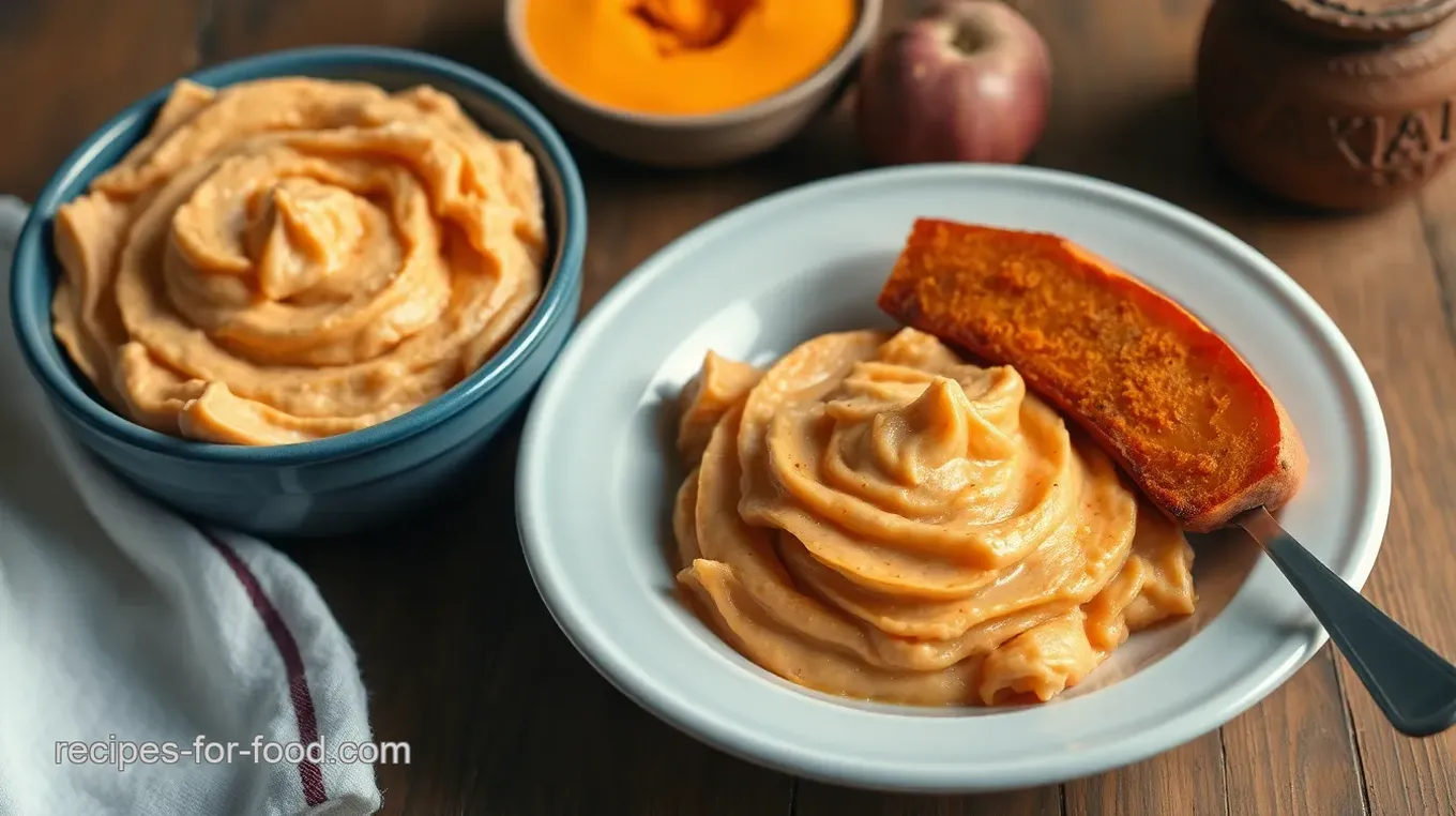 Whipped Sweet Potatoes with Maple & Cinnamon