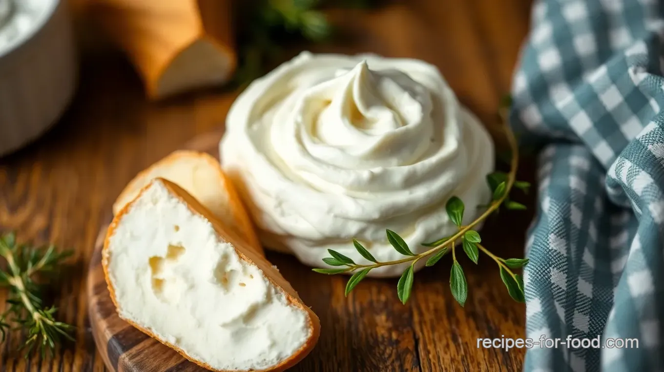 Whipped Homemade Goat Cheese Delight