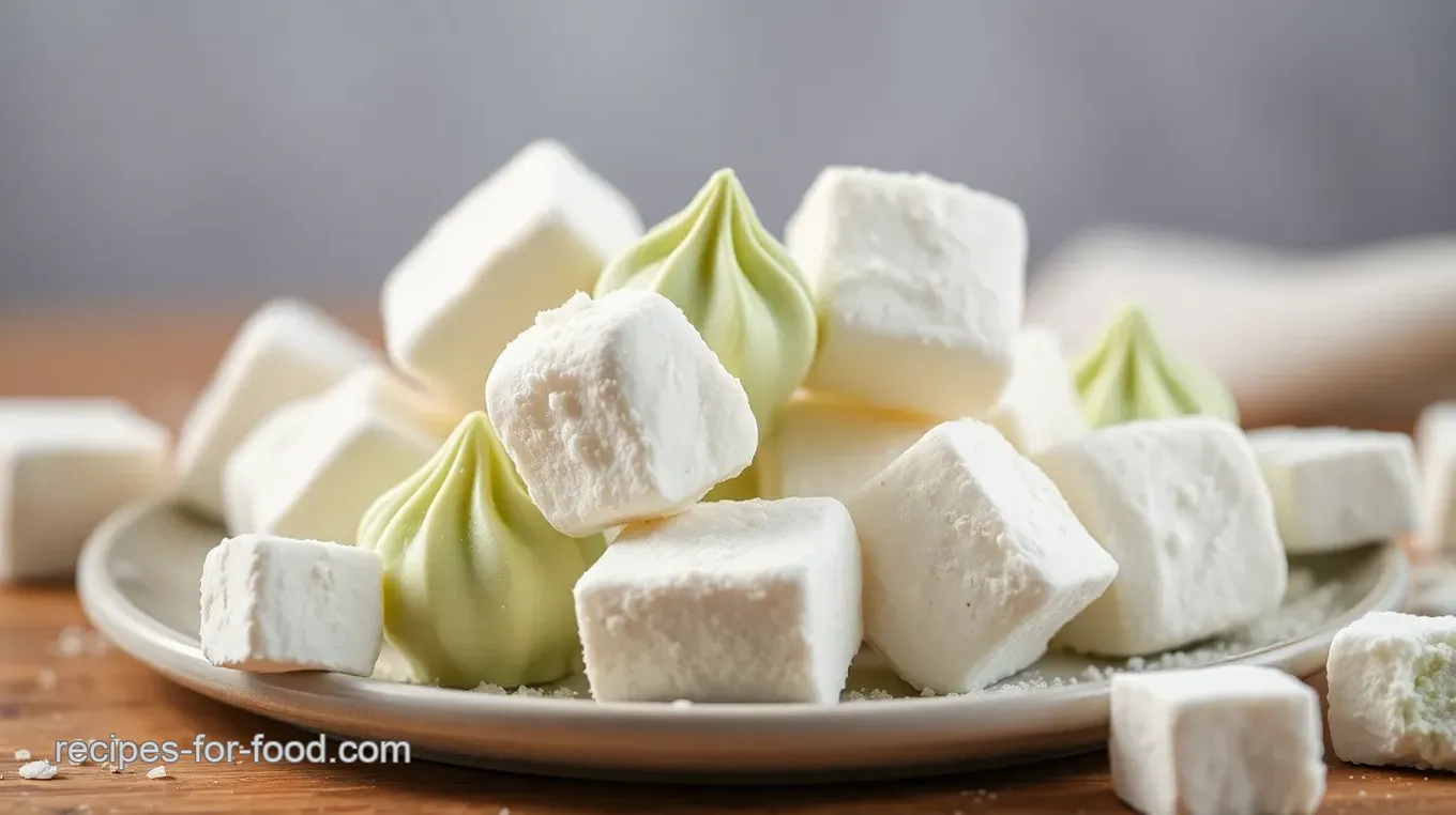 Whipped Matcha Delight: Homemade Marshmallows