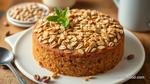 Bake Coffee Cake with Crunchy Oat Topping