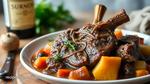 Braise Beef Shank with Veggies & Wine