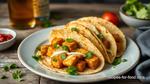 Delicious Beer Battered Tofu Tacos