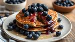 Delicious Blueberry Oatmeal Pancakes