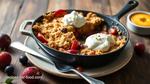 Delicious Stone Fruit Skillet Crumble