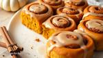 Bake Vegan Pumpkin Rolls with Cinnamon Glaze