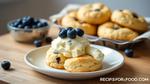 Elegant Goat Cheese & Blueberry Biscuits