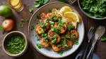 Garlicky Chimichurri Tempeh Delight