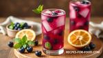 Refreshing Blueberry Mojitos