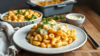 Bake Elbow Macaroni Creamy Cheese Delight