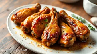 Baked Turkey Wings with Crispy Skin