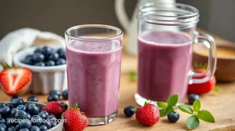 Blend Blueberries for a Zesty Smoothie