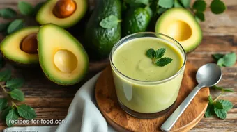 Blend Avocado for Refreshing Summer Soup