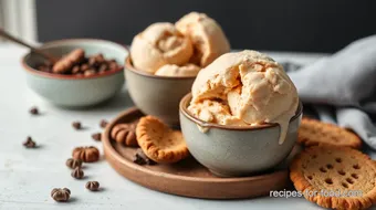 Churned Cookie Butter Earl Grey Ice Cream