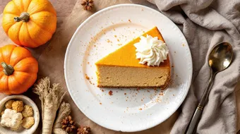 Bake Pumpkin Cheesecake Rich & Creamy