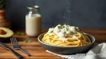 Cook Creamy Avocado Alfredo Pasta in 25 Min