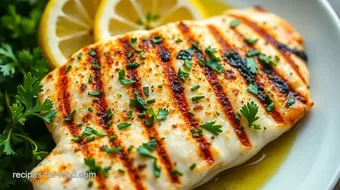 Grilled California Corbina with Fresh Flavor