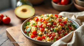 Quick Couscous Tabbouleh Salad Delight