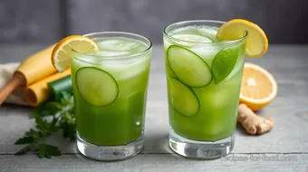 Blend Cucumber Refreshing Ginger Mocktail