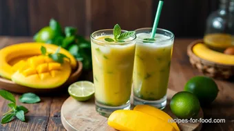 Blend Mango Mojito Smoothie Delight