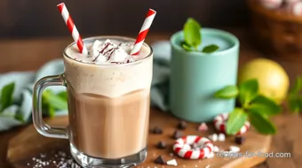 Shake Iced Peppermint Mocha - Quick & Vegan