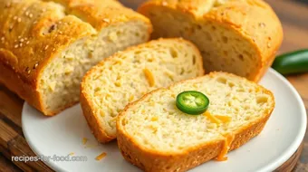 Vegan Jalapeno Cheddar Artisan Bread: The Ultimate Recipe for Comfort! recipe card