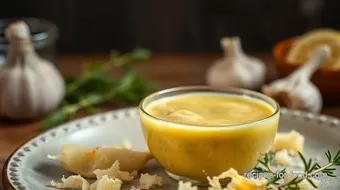 Whisked Dressing with Garlic and Parmesan