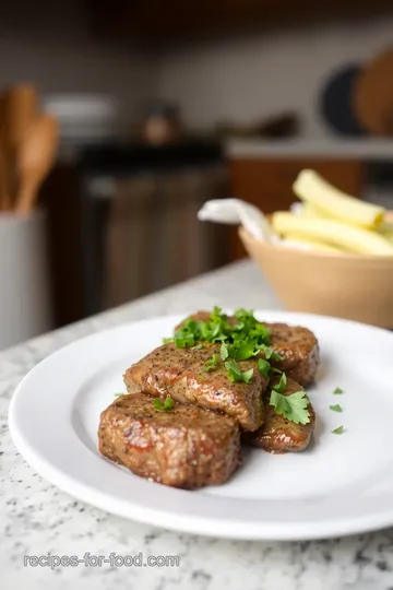 Air Fryer Beef Chuck Roll Steak steps