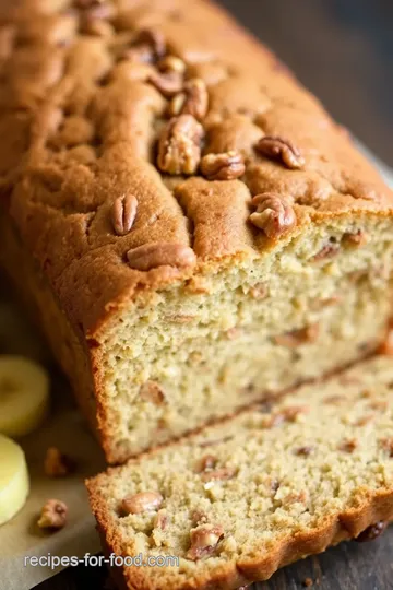 Banana Nut Bread Recipe Paula Deen presentation